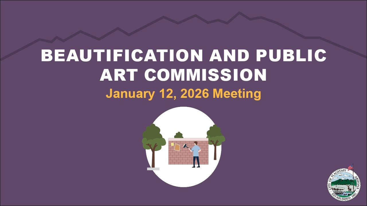 Beautification and Public Art Commission Meeting - January 12, 2026