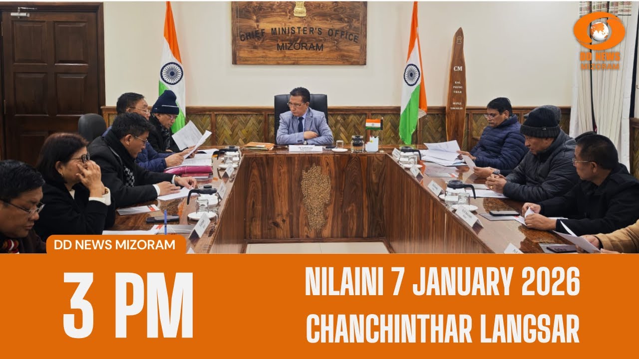 DD News Mizoram Chanchinthar Langsar | 7 January 2026 | 3:00 PM