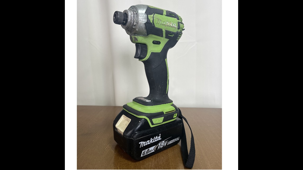 【動作品】マキタ TD148D 充電式 18V インパクトドライバー 本体のみ 動作確認動画有 分解・清掃済み