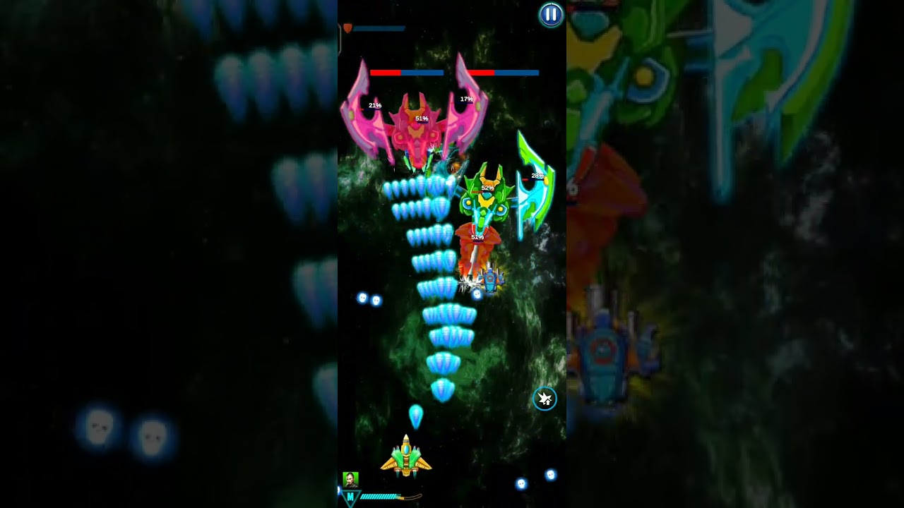 Alien Shooter - Boss 42 Gemini - I Defeated With Pulse Blast Only!