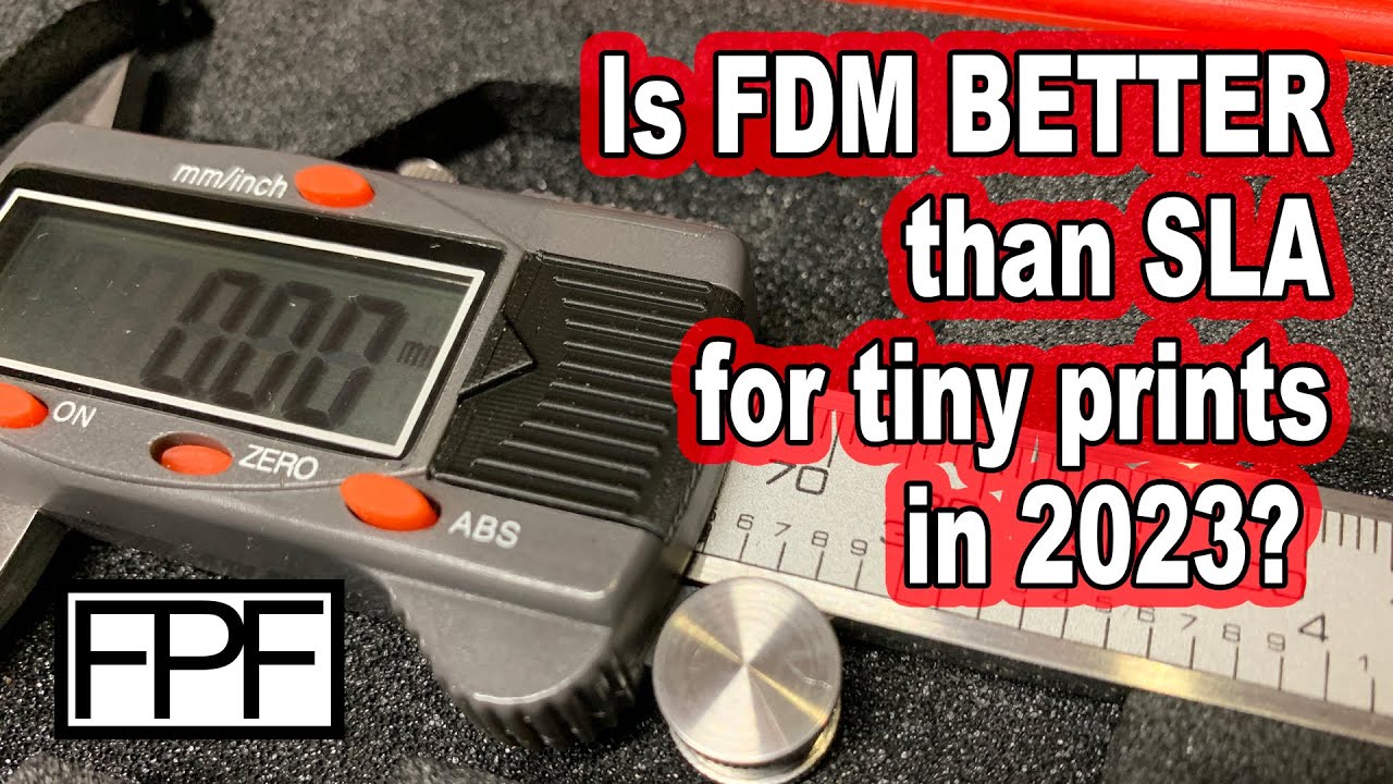 SLA vs. FDM - Digital Caliper Battery Cover