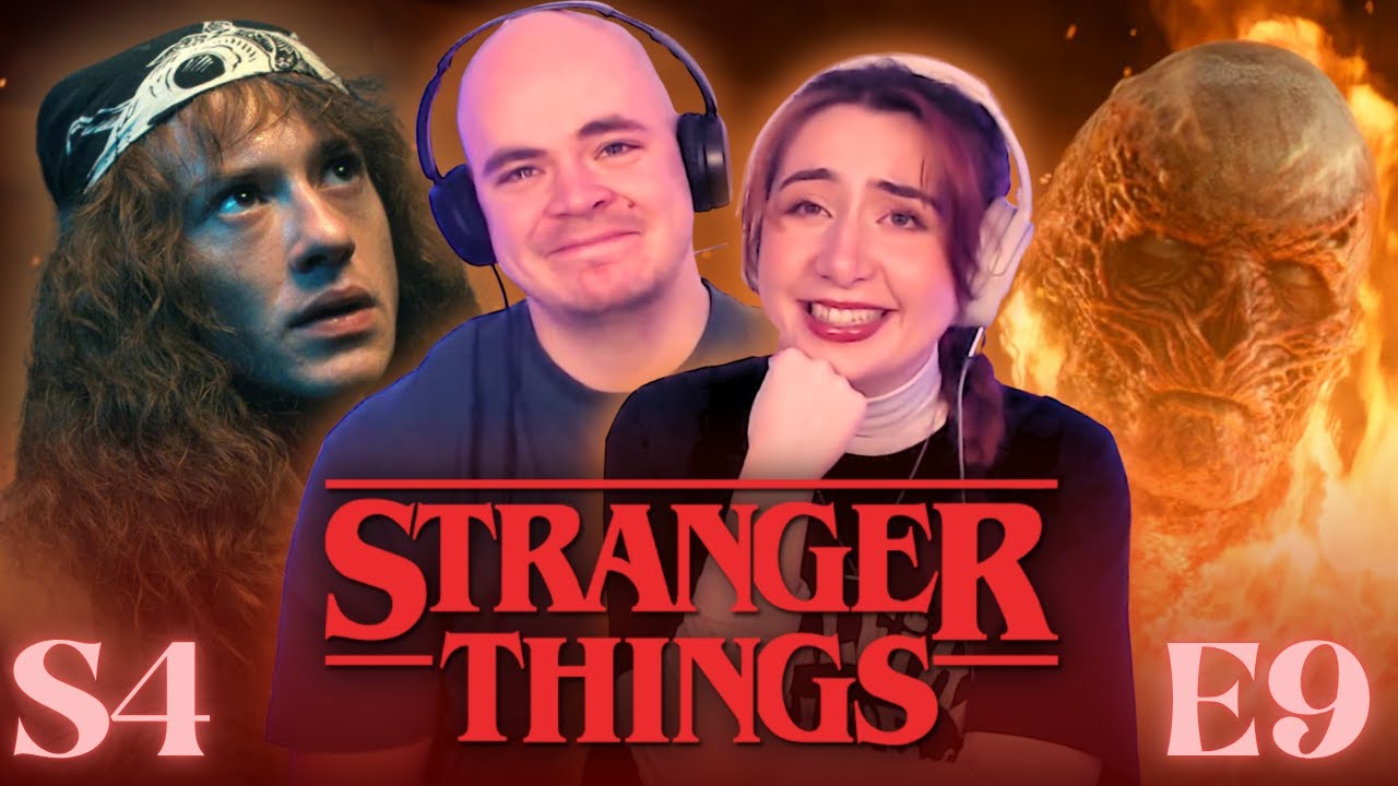 Stranger Things 4x9 | The Piggyback | His First Time Watching (REACTION)