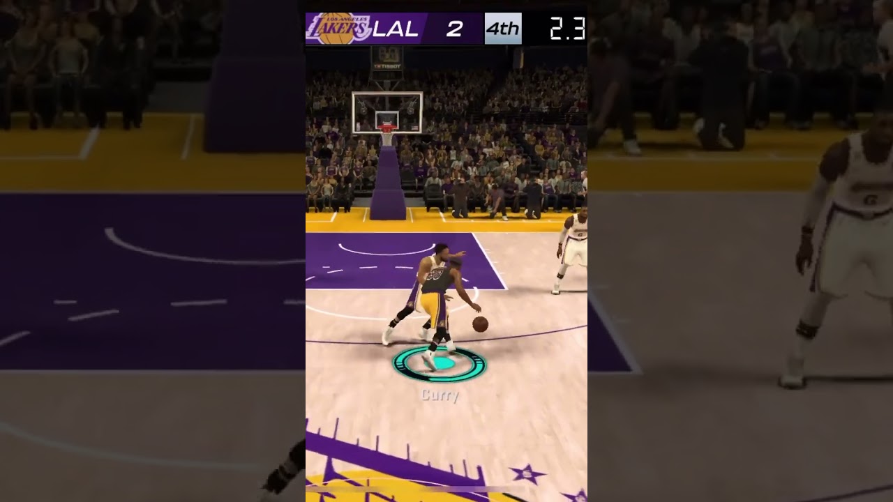 NBA 2K mobile! CURRY STEPBACK BUZZER! #nba #nba2k #gaming #basketball #stephencurry