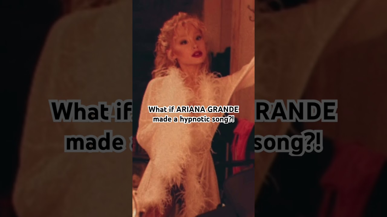What if Ariana Grande made a hypnotic song? #arianagrande #arianator #witchcraft #witchpop #viral￼
