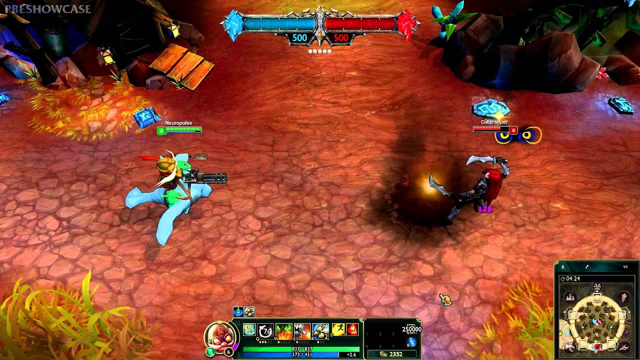 Corki Ability Visual Changes Preview [6/16 PBE Update]