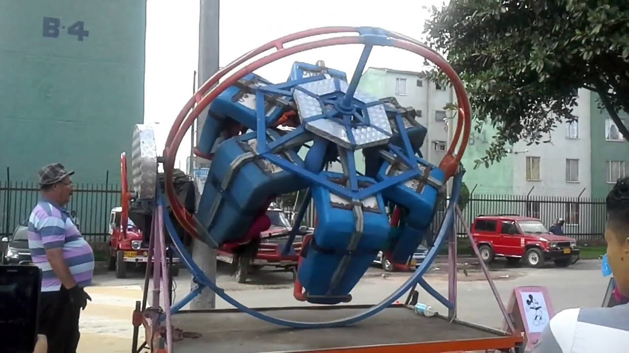 Atracciones mecánicas caseras alrededor de los parques distritales, un peligro latente.