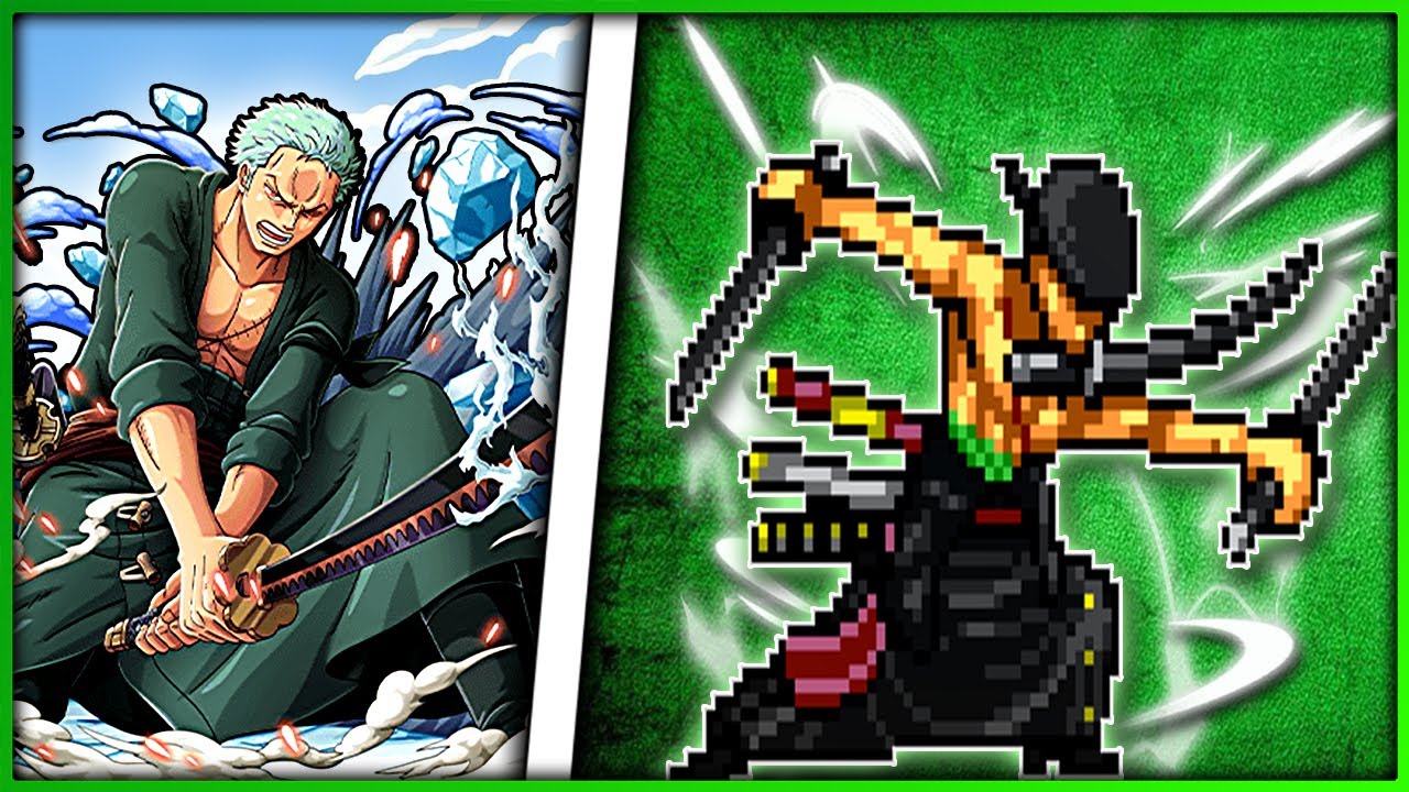 ZORO ONIGASHIMA OP NA TORRE MORTAL DO MUGEN! O BRABO ROSA