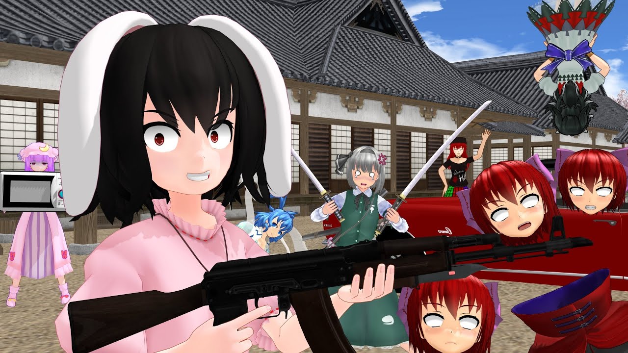 [東方Touhou/MMD] The Amazing Adventures of Tewi and Reisen