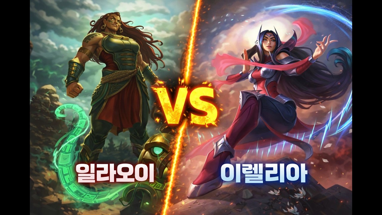 촉수에 걸리면 죽는거야 #lol #leagueoflegends #리그오브레전드 #일라오이 #illaoi
