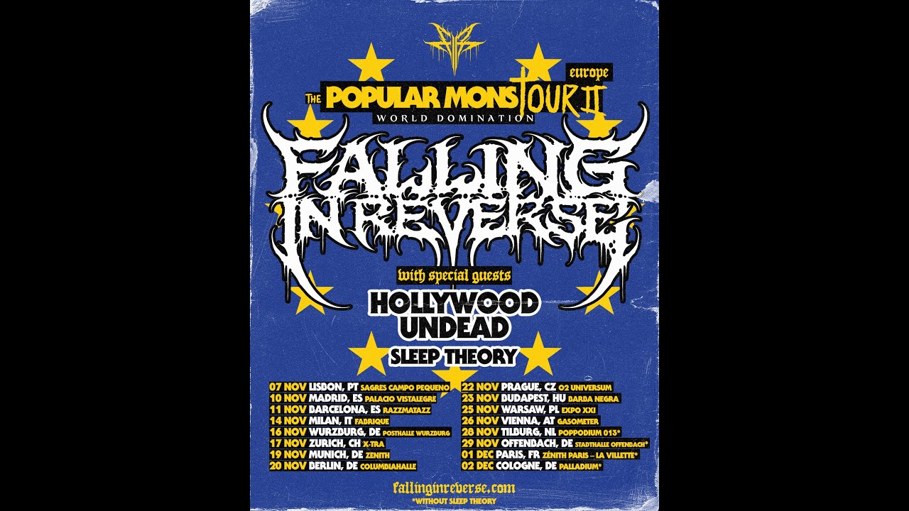 Falling in Reverse @ Lanxess arena (02.12.2024) (Snippets)