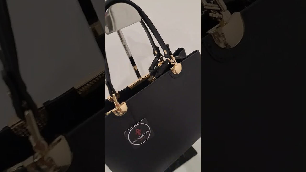 BORSA PELLE LISCIA MADE IN ITALY ALAINCOX
