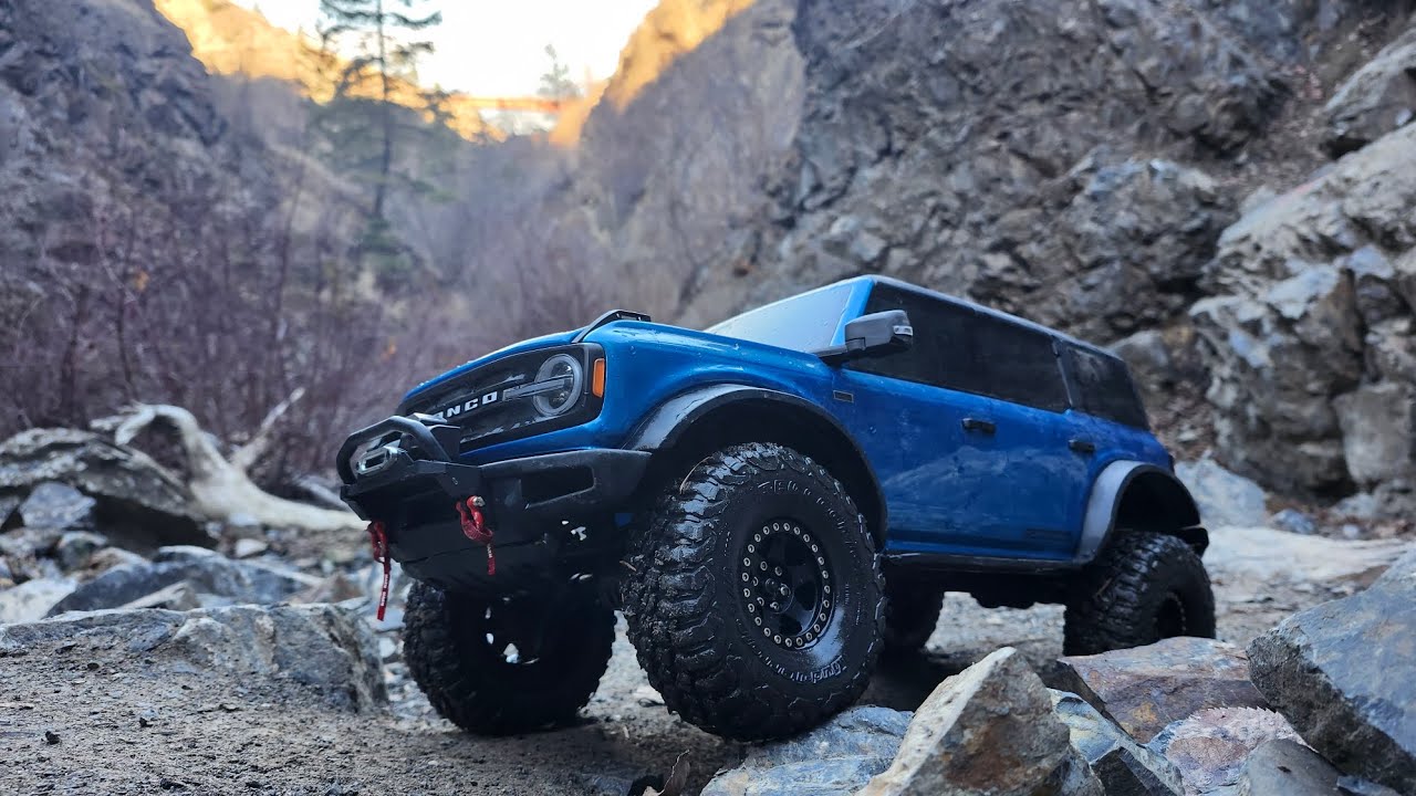 RC Crawler Trx4 Bronco Canyon Adventure #rc4x4 #rctrailtruck #rccrawler 