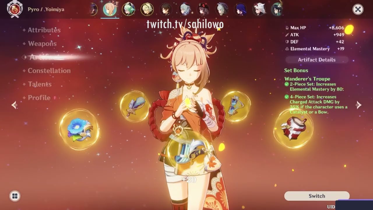 How to nuke with Yoimiya