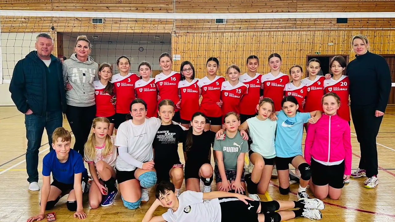 Pololetní soustředění U14B | Škola volejbalu