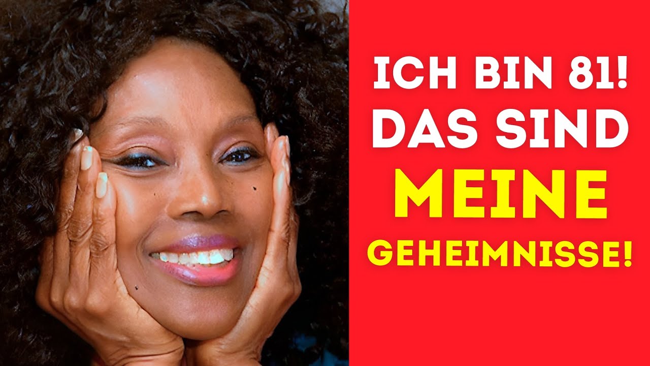 Ich bin 81 Jahre alt, aber ich sehe gut aus. Annette Larkins. Wie man schön und jung bleibt