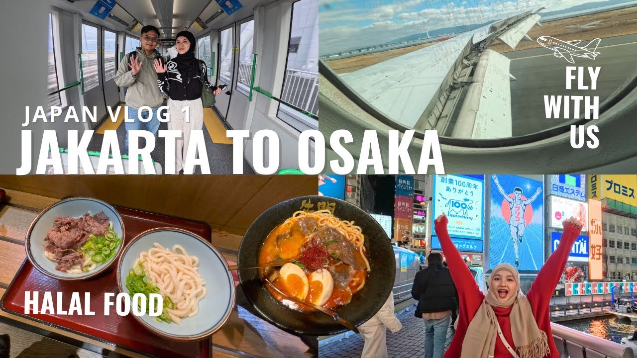 Yay! in Osaka 🇯🇵 | 1,9jt bisa ke Jepang, airbnb affordable deket station, Dotonbori, halal food 🍜 