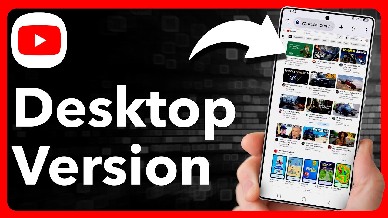 How To Get YouTube Desktop Version On Android Phone