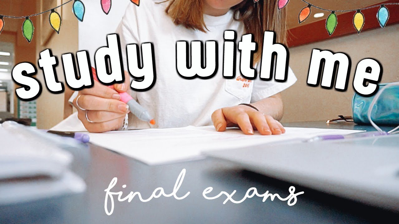STUDY MOTIVATION FOR FINAL EXAMS | college study with me vlog