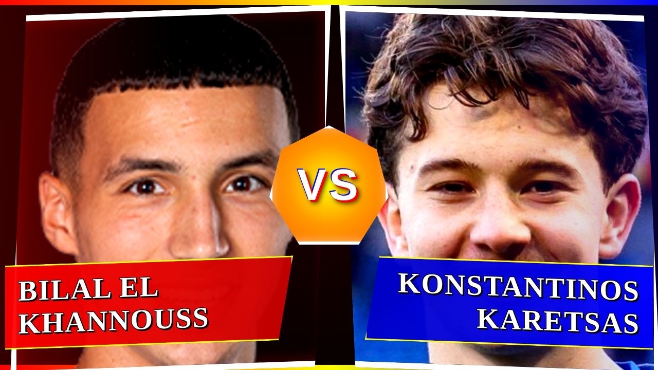 Bilal El Khannouss vs Konstantinos Karetsas - Who's Better? ⚽