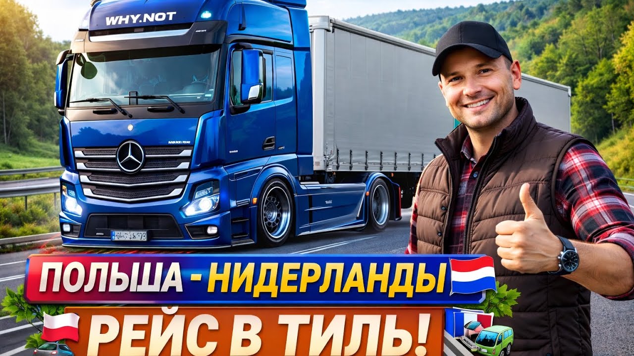🚛Рейс Польша Bydgoszcz - Нідерланди Tiel🚛😎