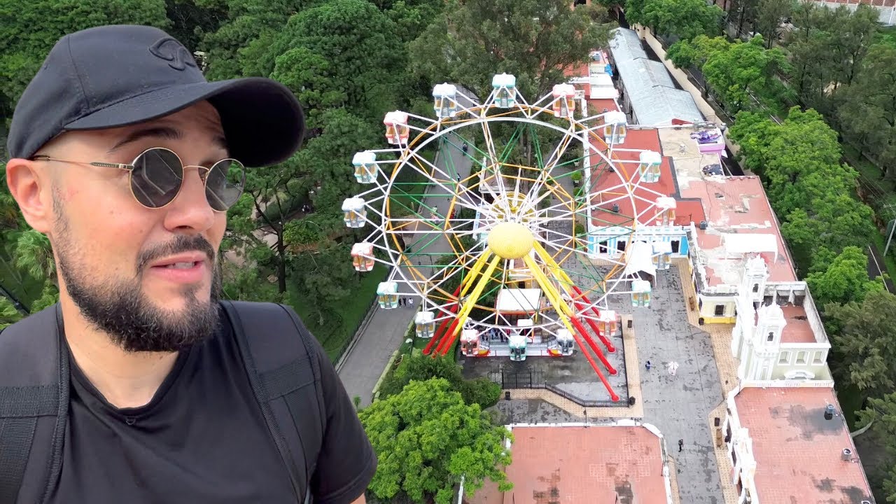 Así es un parque de diversiones en la Ciudad de Guatemala