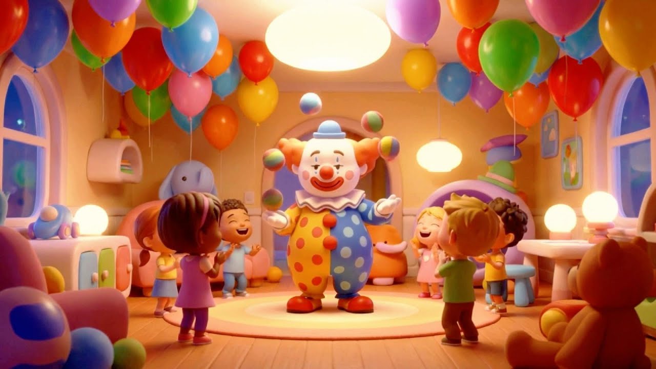 Balloon Kiddo World: 528 Hz Lo-Fi 🤡🎈 | Learn & Play