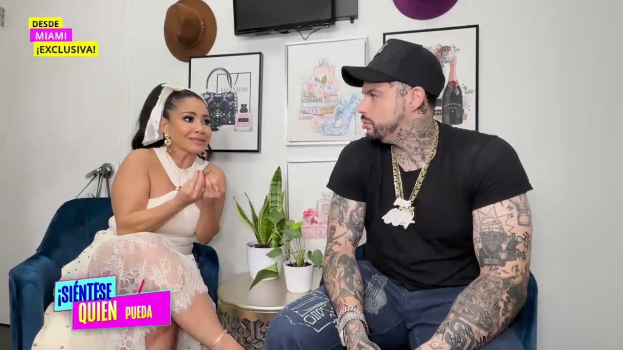 Entrevista exclusiva a Emiliano Aguilar en ¡Siéntese Quien Pueda! con Carolina Sandoval
