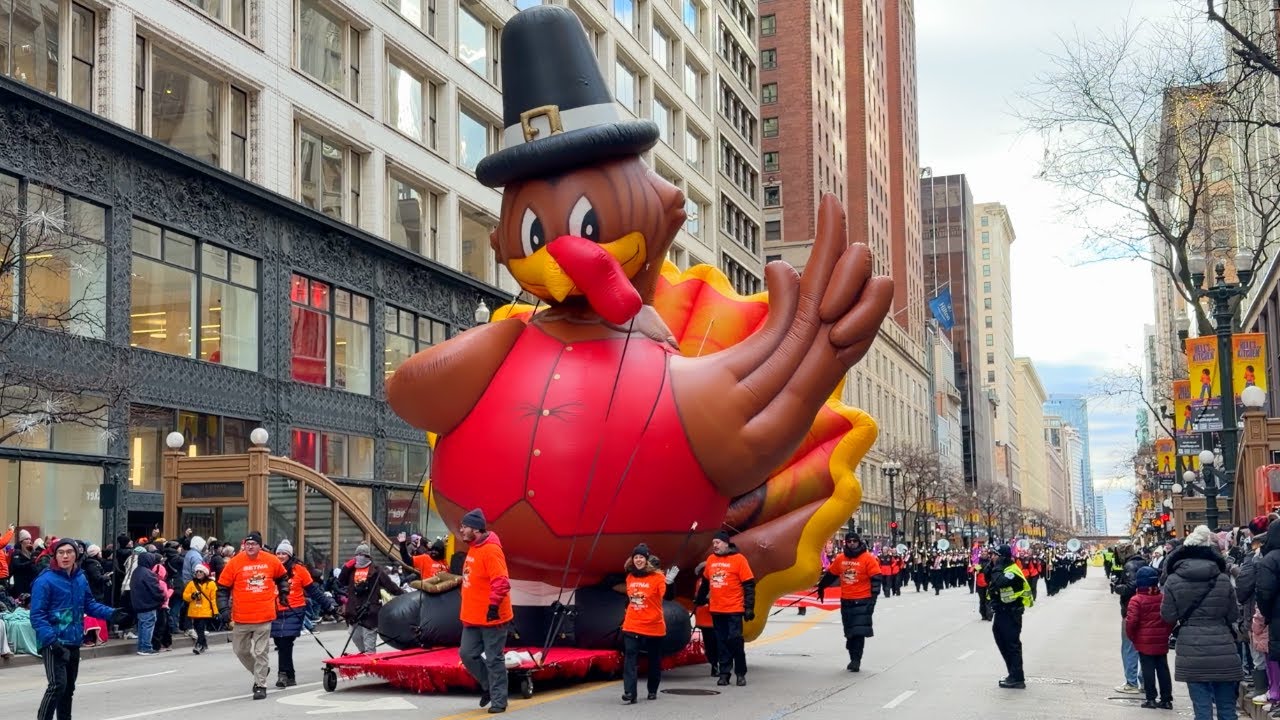 Chicago Thanksgiving Day Parade 2025 4K On Thursday | November 27, 2025 | (FULL COVERAGE)