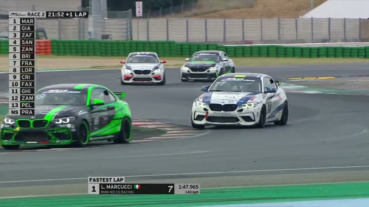 BMW M2 CS CUP ITALIA Gara 4 Misano - sintesi