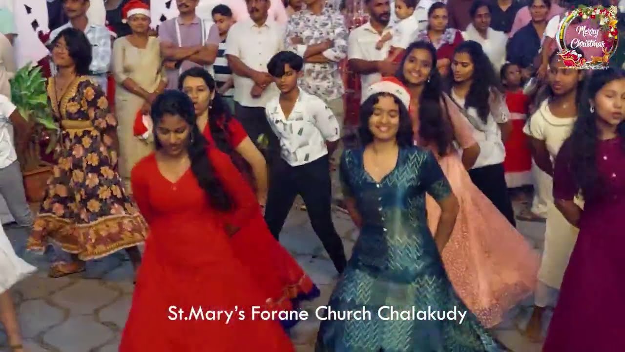 Flash Mob | Christmas Night | St.Mary's Forane Church Chalakudy