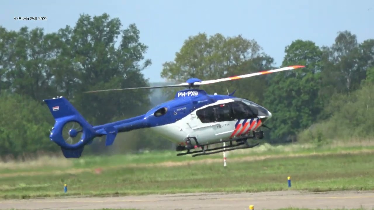 Airbus H135 / Eurocopter EC135-P2 Police 02 PH-PXB Teuge Airport 17 Mei 2023
