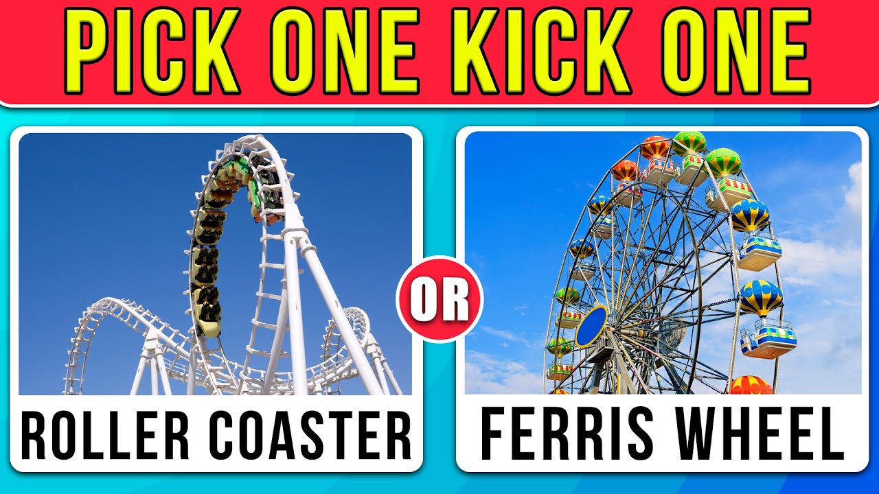 Pick One Kick One - Amusement Park Edition