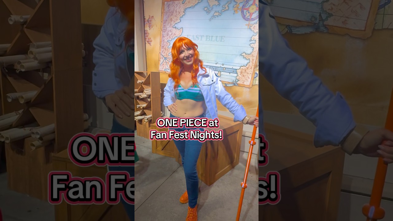 One Piece at Universal Studios Fan Fest Nights! #shorts