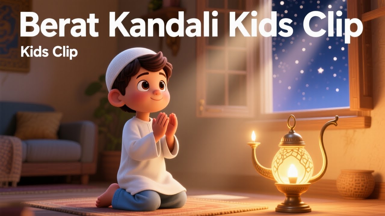 ÇOCUKLAR İÇİN BERAT KANDİLİ İLAHİSİ-YUSUFİ HAYALLER #beratgecesi #islamçocuk