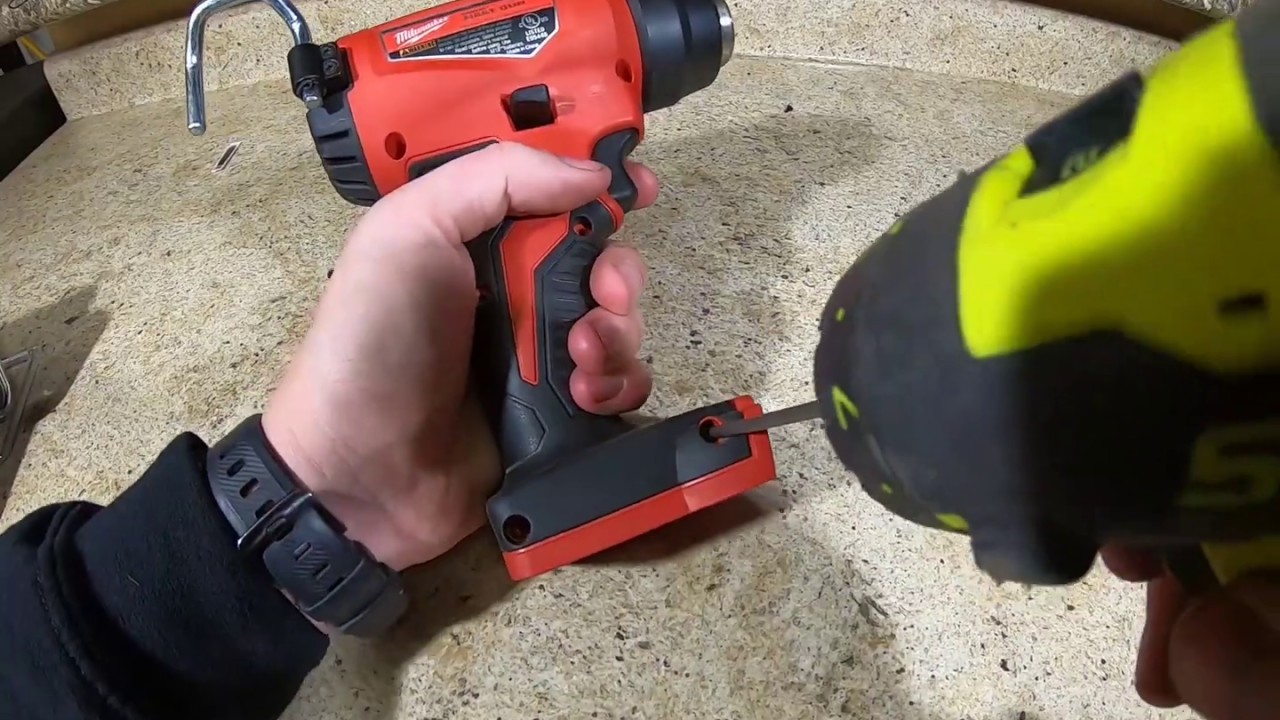 Milwaukee M18 Heat Gun Safety Bypass