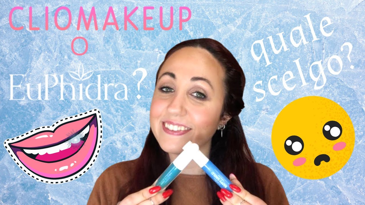 Happy Smile Euphidra | Cliomakeup coccolove e juicylove | Paragone |