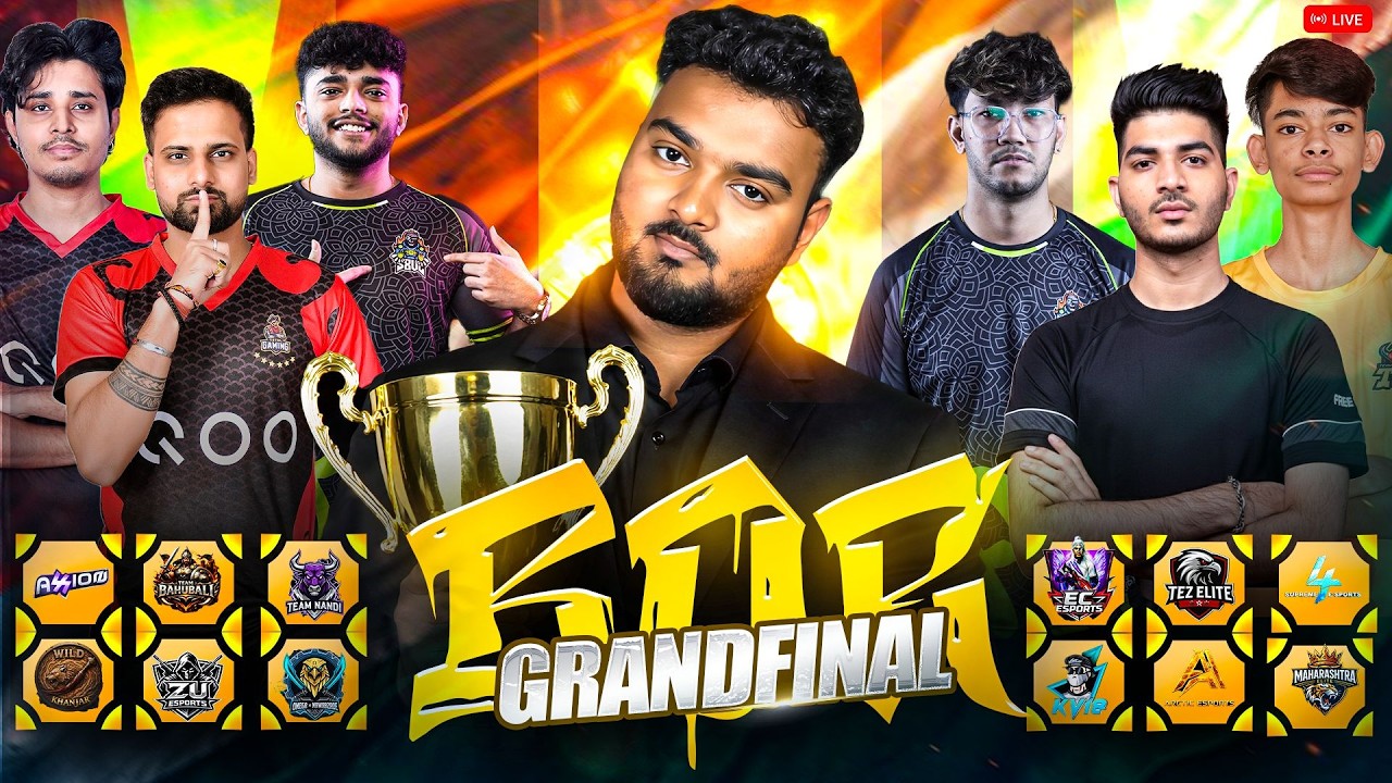 BATTLE FOR REPUBLIC GRAND FINAL LIVE || SHRI BALAJI OFFICIAL FT - RS BHAI#garenafreefire #ffesports