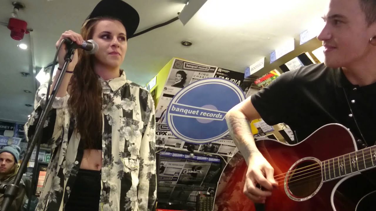 PVRIS//Let Them In acoustic at Banquet Records