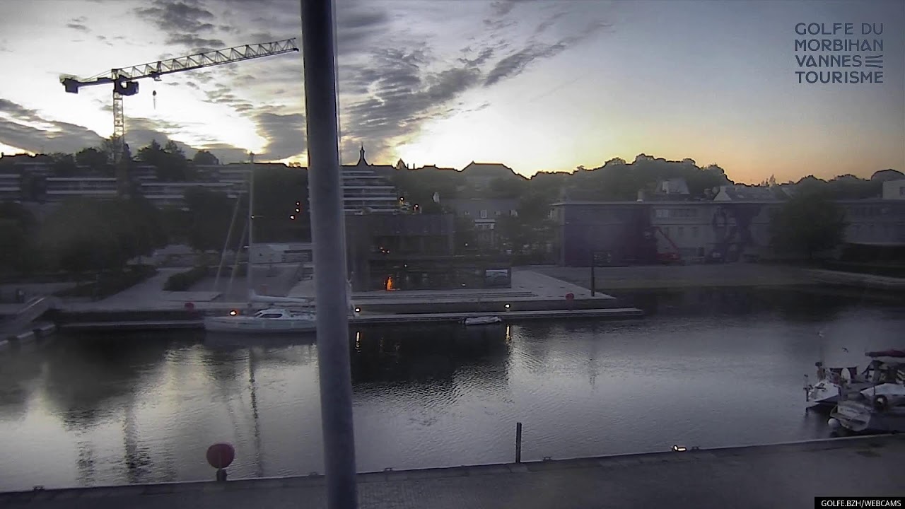 Webcam en direct du port de Vannes