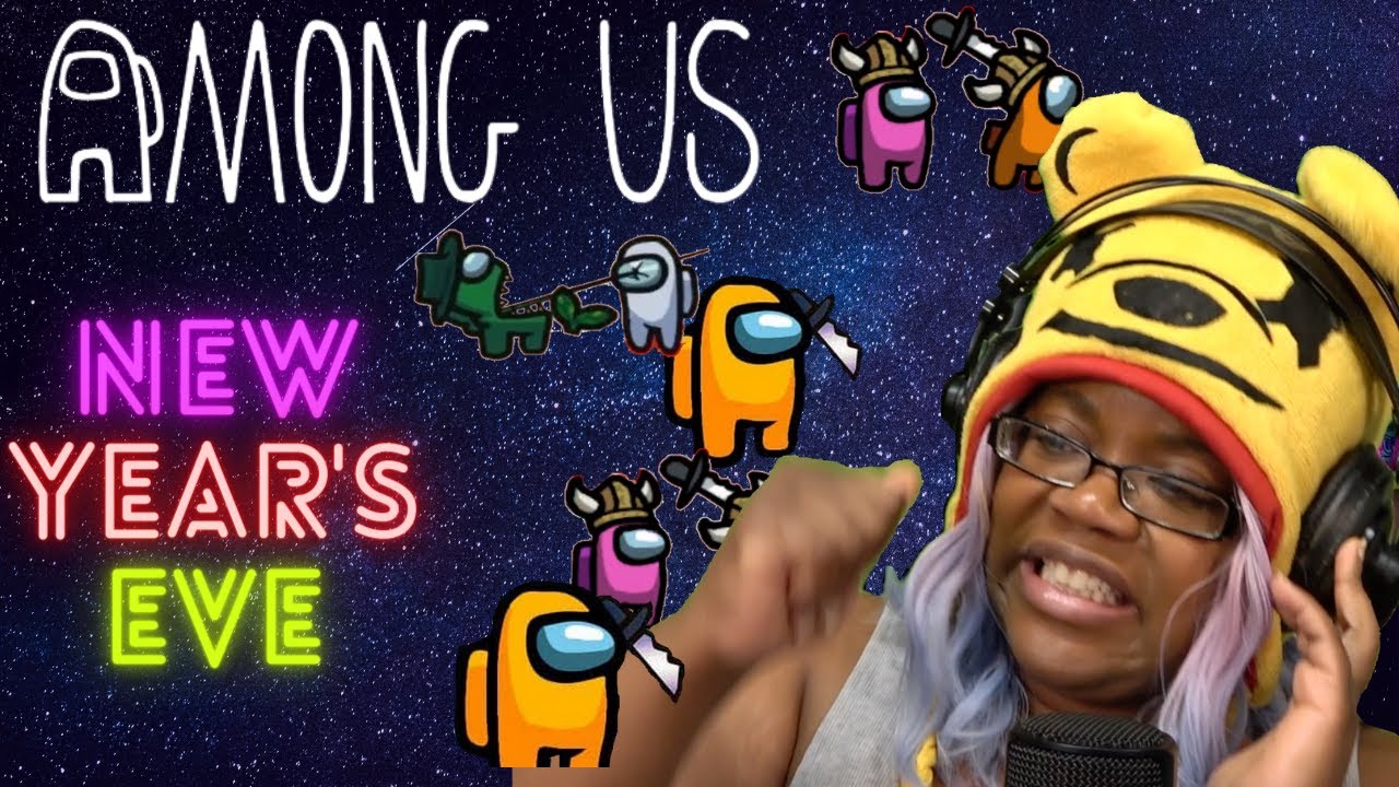 NEW YEAR'S EVE PARTY w/ STREAMERS | Proximity Chat Among Us