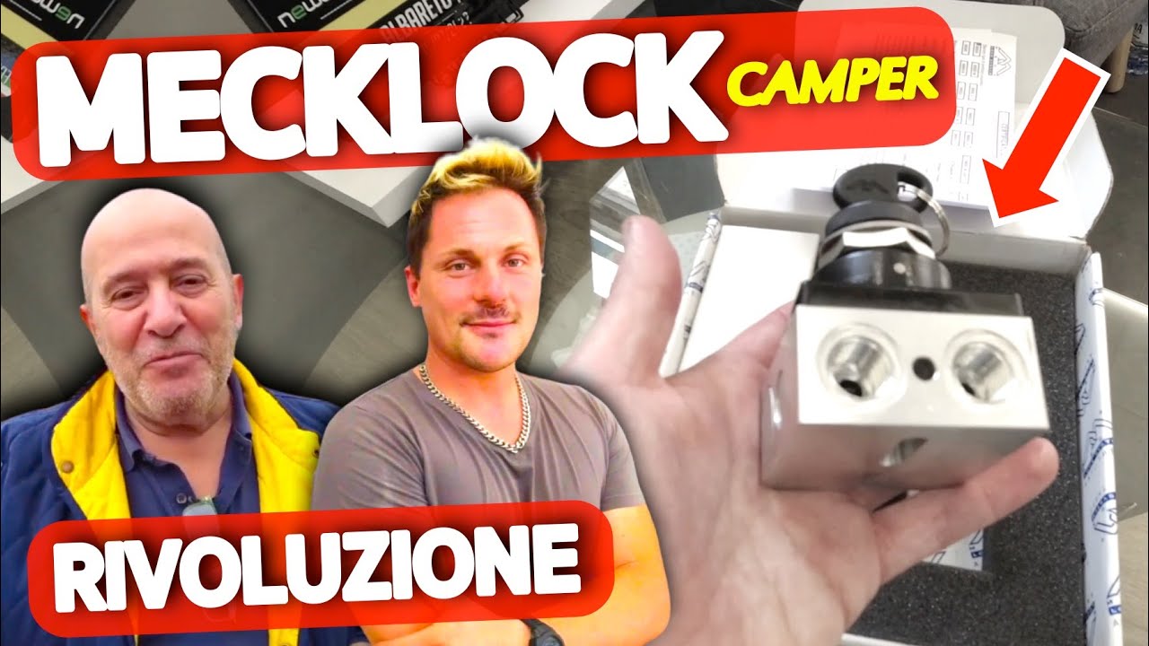 Antifurto MECK LOCK Camper - Le RISPOSTE che ASPETTAVAMO