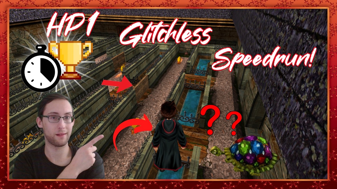 The Harry Potter 1 (PC) Glitchless Speedrun is SERIOUSLY UNDERRATED! - On the Low Cutscene Client
