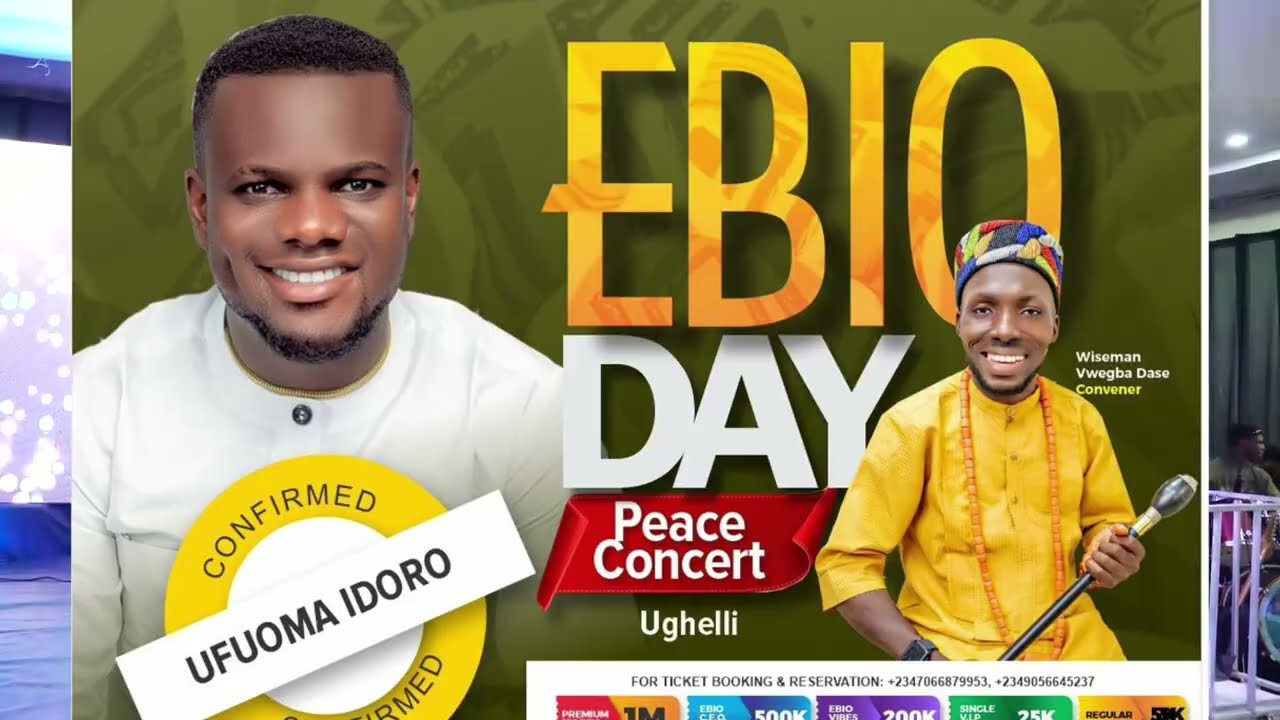 EBIO DAY 2025: EVANG UFUOMA IDORO ON STAGE
