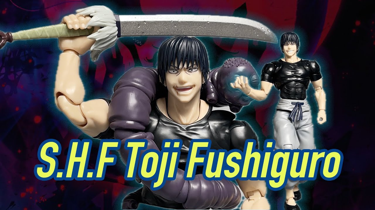 S.H.Figuarts Toji Fushiguro Review! Includes Gojo Satoru Bonus Parts!