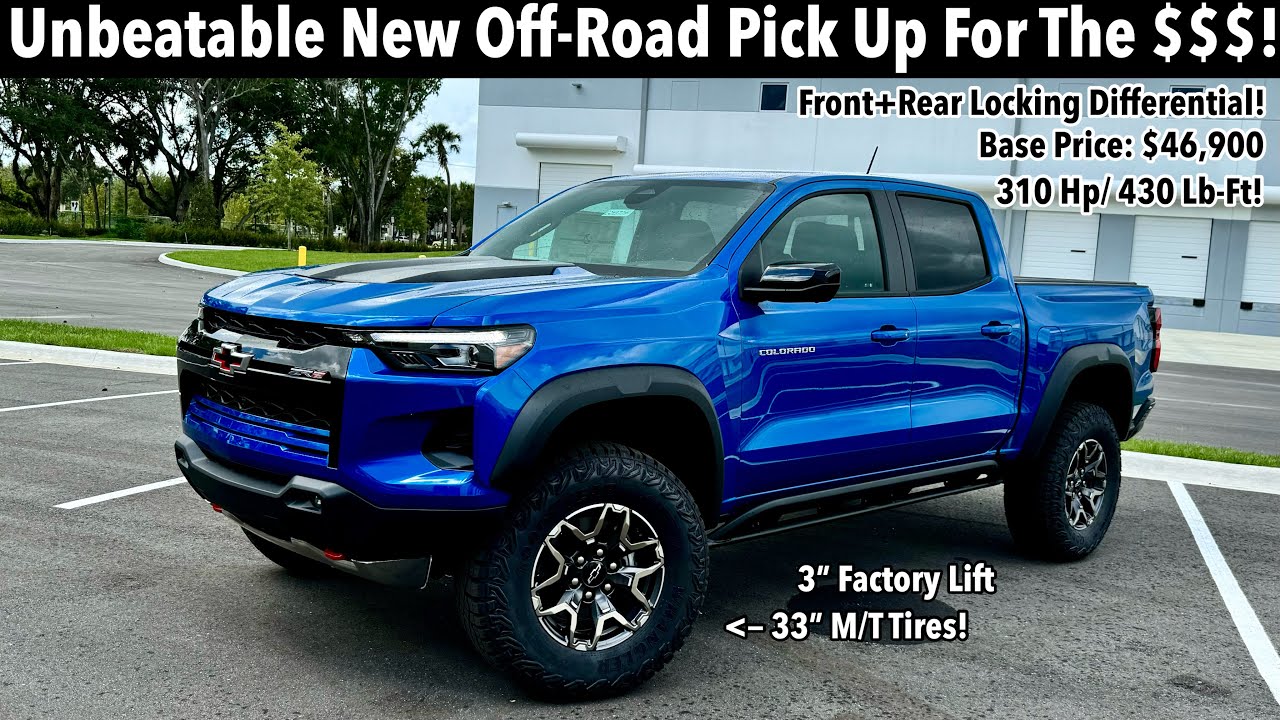 2024 Chevy Colorado ZR2: TEST DRIVE+FULL REVIEW
