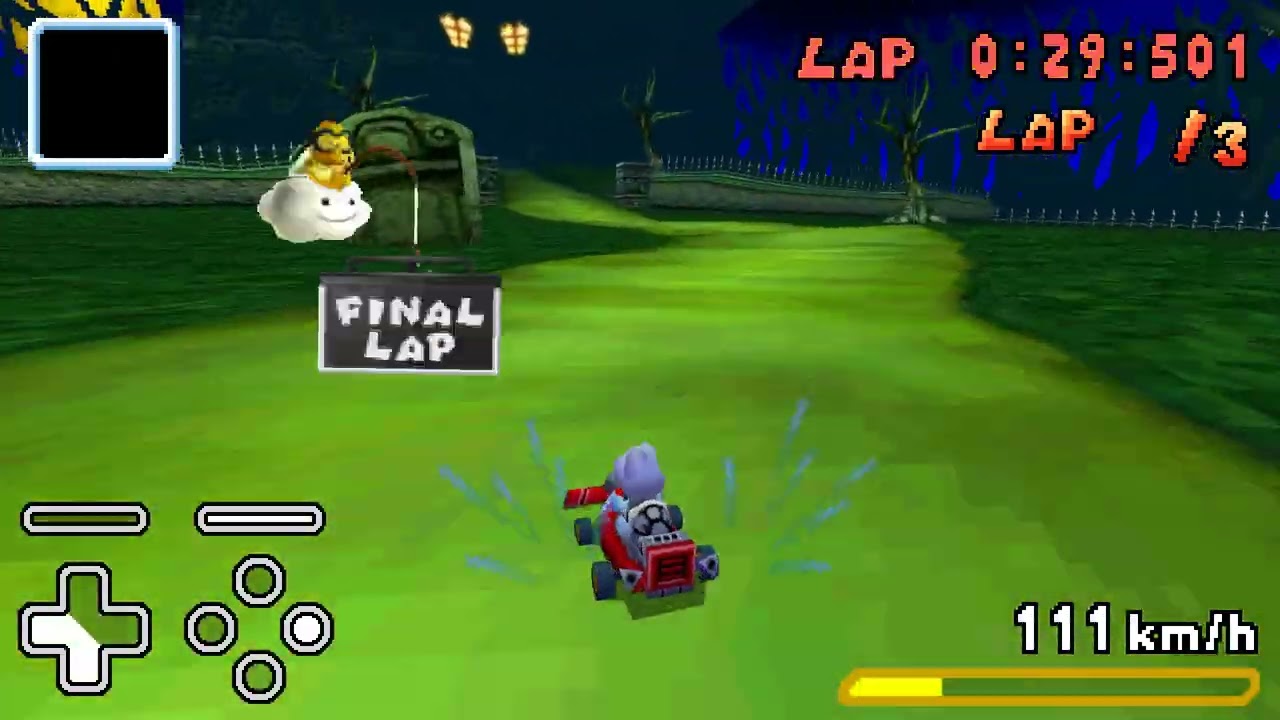 [MKDS] Luigi's Mansion 1:28.786 (former WR)