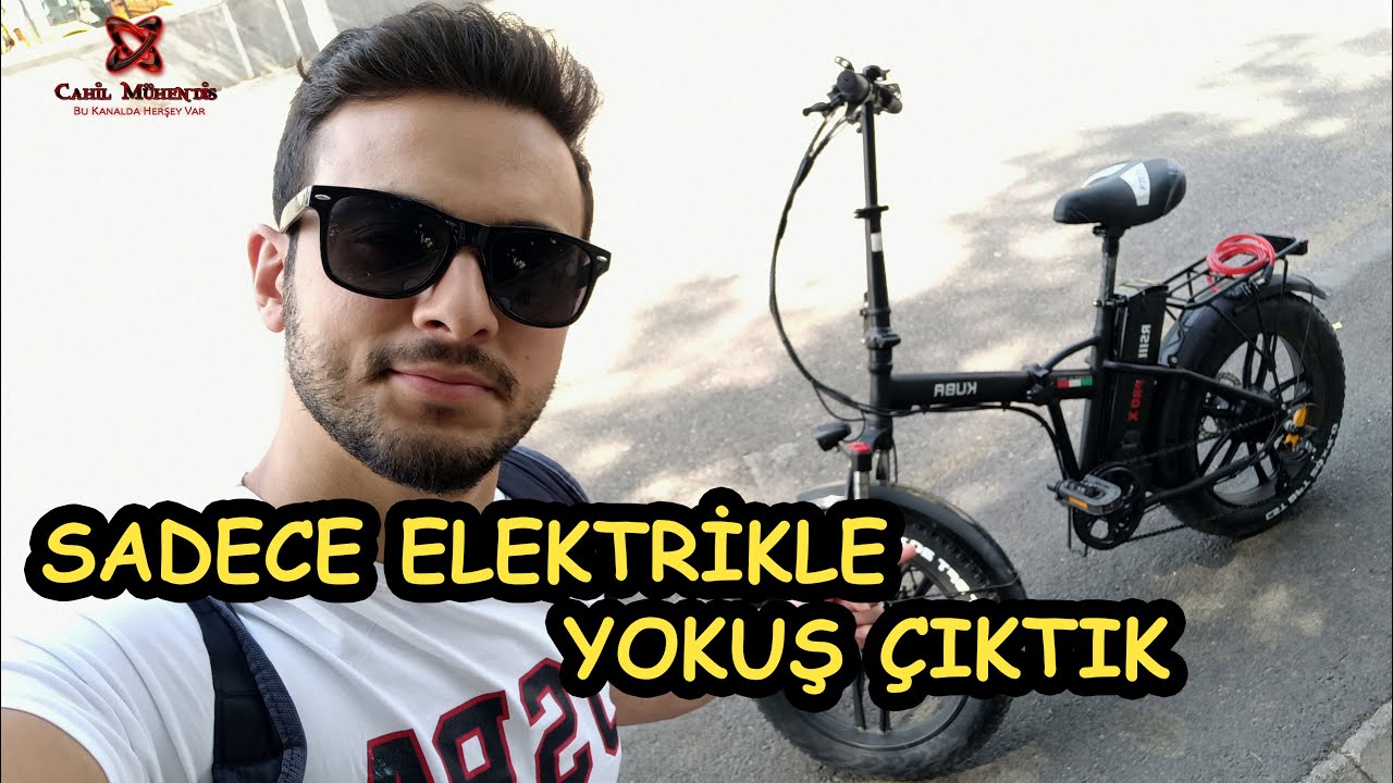 PEDAL BASMADAN 7 KM SADECE ELEKTİRİKLİ MOTOR İLE SÜRÜŞ?  / YOLDA KALDIK!!! / KUBA RKS RS3 PRO