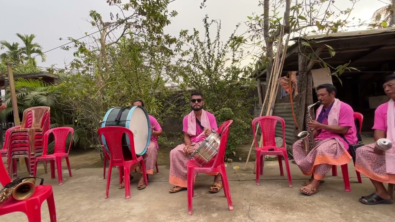 Chandramukhi #bandparty #manipuristyle #manipuridress #traditionalwear #luhongba #highlights