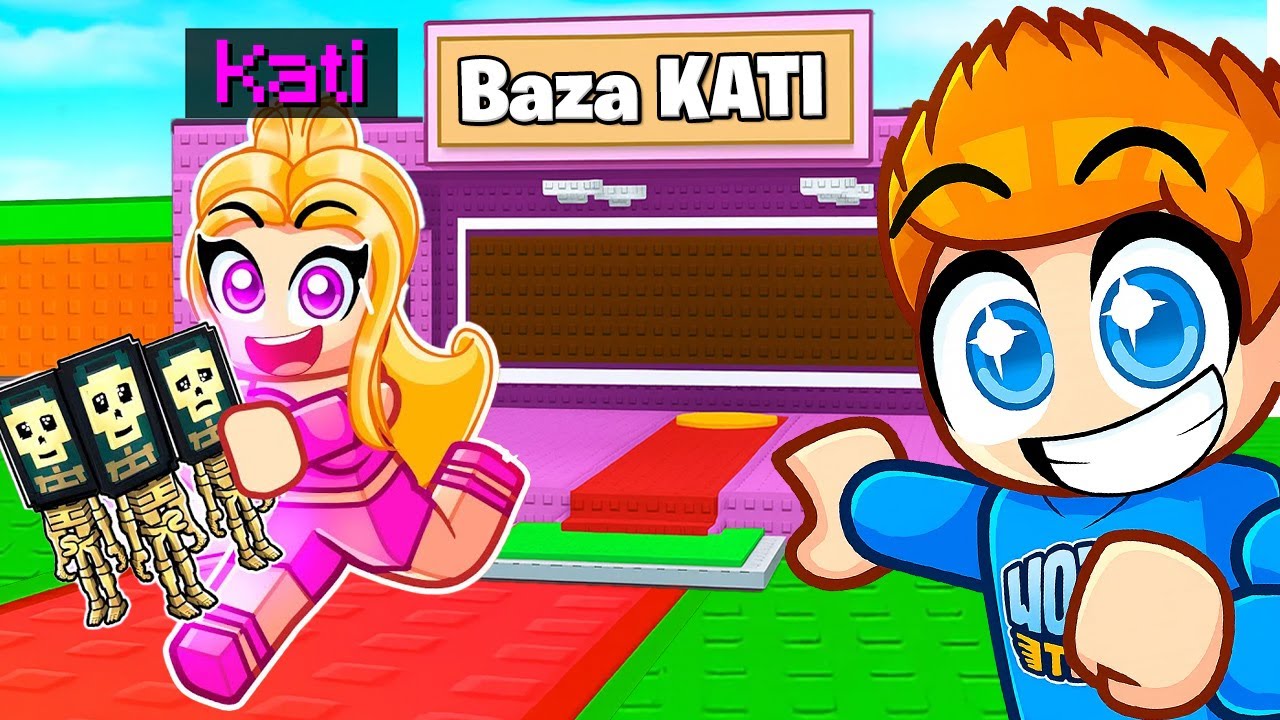 UCZĘ MOJĄ DZIEWCZYNĘ KATI GRAĆ w UKRADNIJ BRAINROT w Roblox!