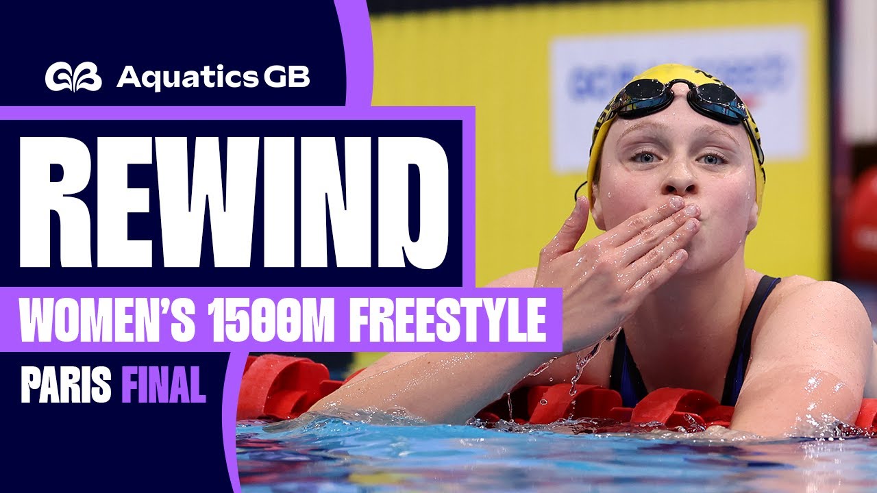 14-YEAR-OLD NATIONAL CHAMPION! | Women's 1500m Freestyle | Aquatics GB Swimming Championships 2024